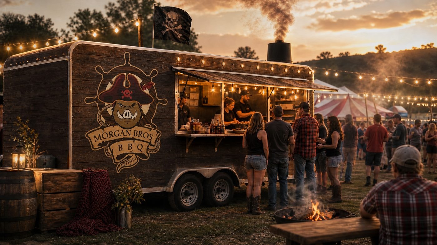 Morgan Brothers BBQ food truck
